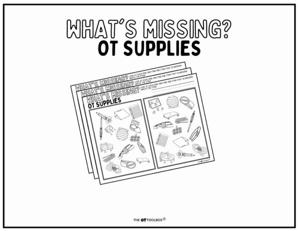 What's missing occupational therapy supplies