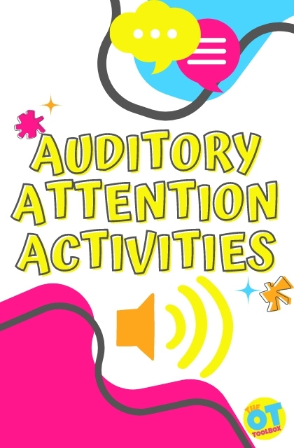 auditory attention activities