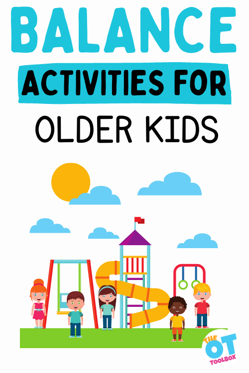 balance activities for children and older kids