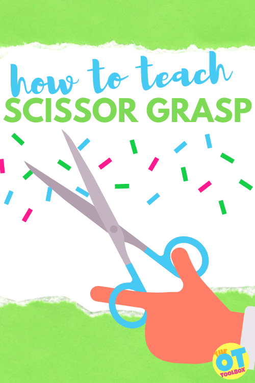 How to hold scissors