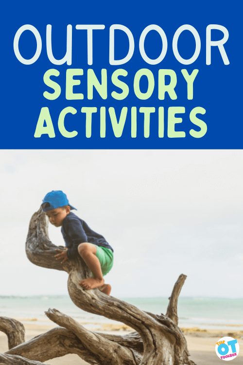 Outdoor sensory activities to support sensory processing
