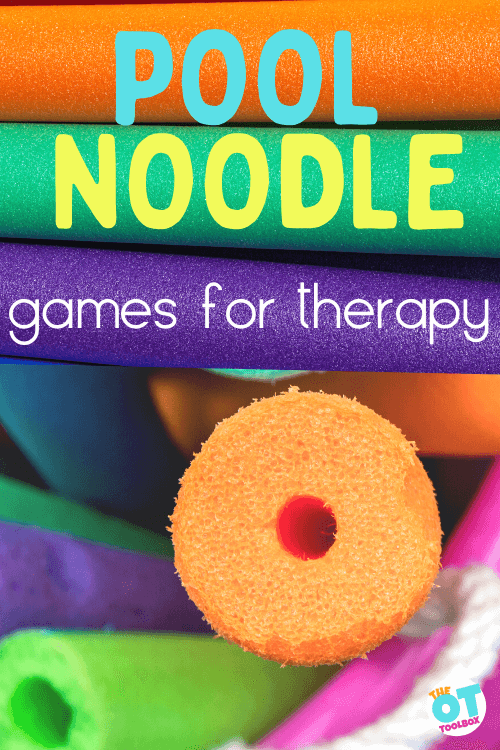 Use these pool noodle activities and games to build skills.