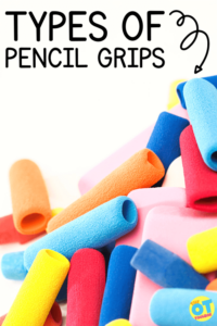 Types of pencil grips
