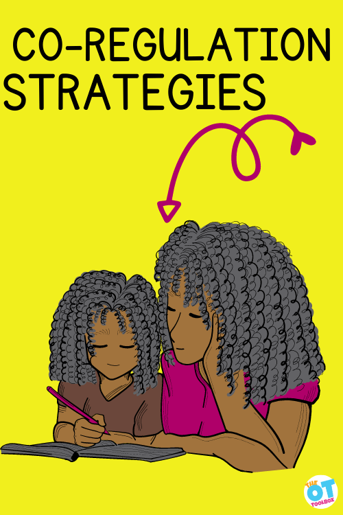 Co-regulation activities and strategies to help kids with emotional development of cooregulation skills.