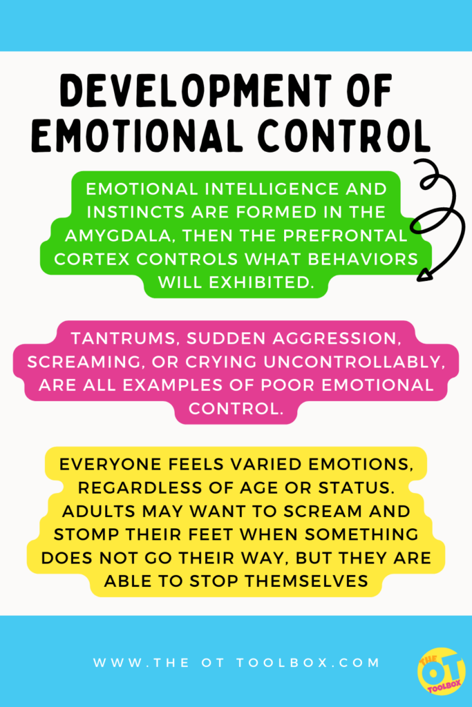 Emotional control is one type of self-control