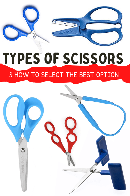 Self opening spring action childrens scissors left & right handed ambidextrous 