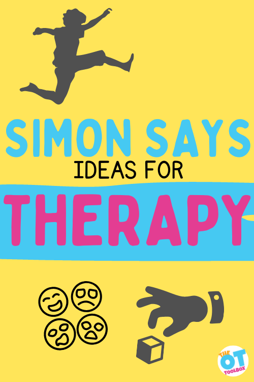 Simon Says ideas for therapy