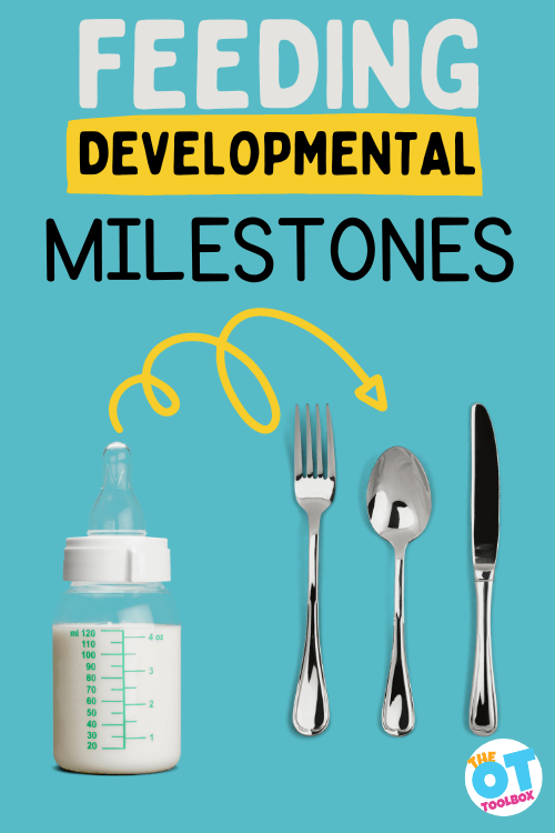 Feeding developmental milestones in kids