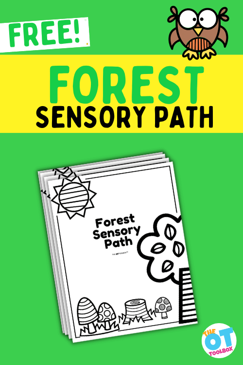 Forest sensory path printables