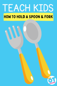 How to hold a fork and spoon