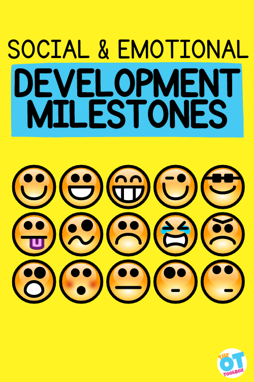 Social and emotional development milestones