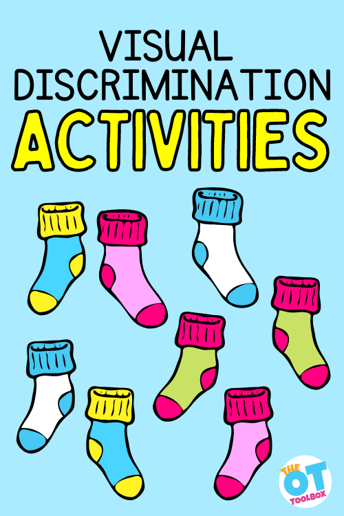 Visual discrimination activities