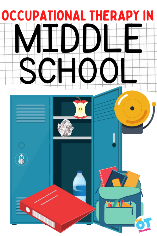 Occupational therapy in middle school