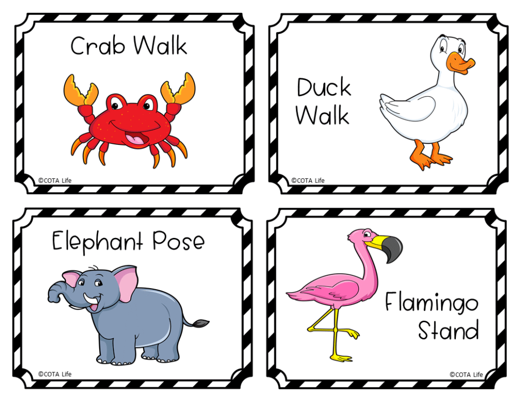 Animal Exercises Games - The OT Toolbox
