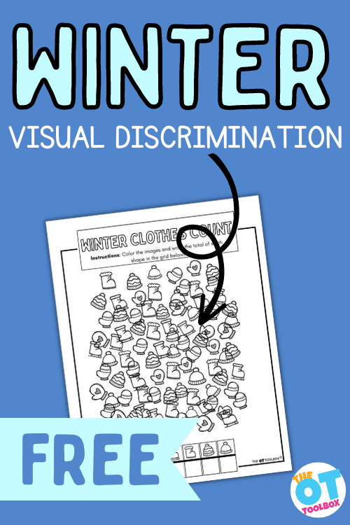 Wither clothes worksheet for visual perception