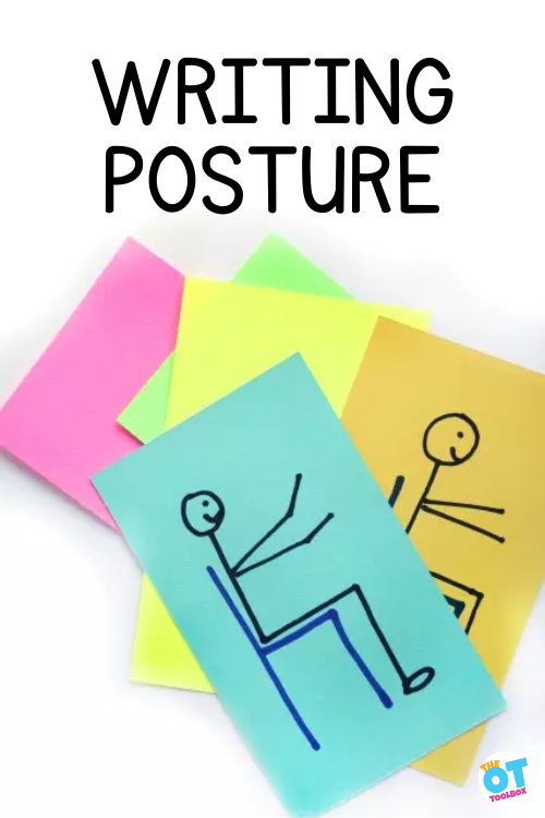Writing posture