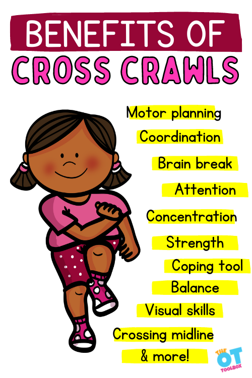 Benefits of cross crawls