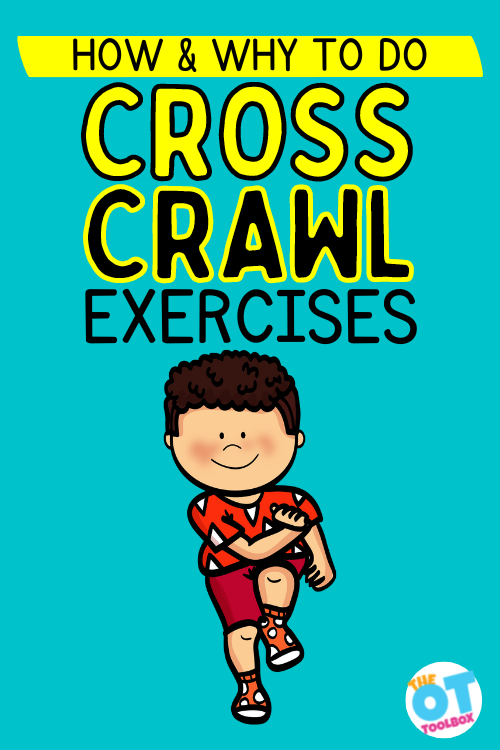 How to do a cross crawl exercise