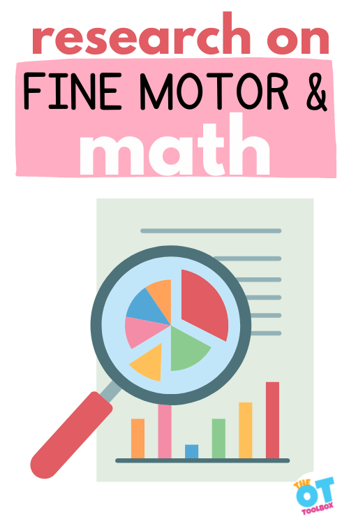 research on fine motor and math