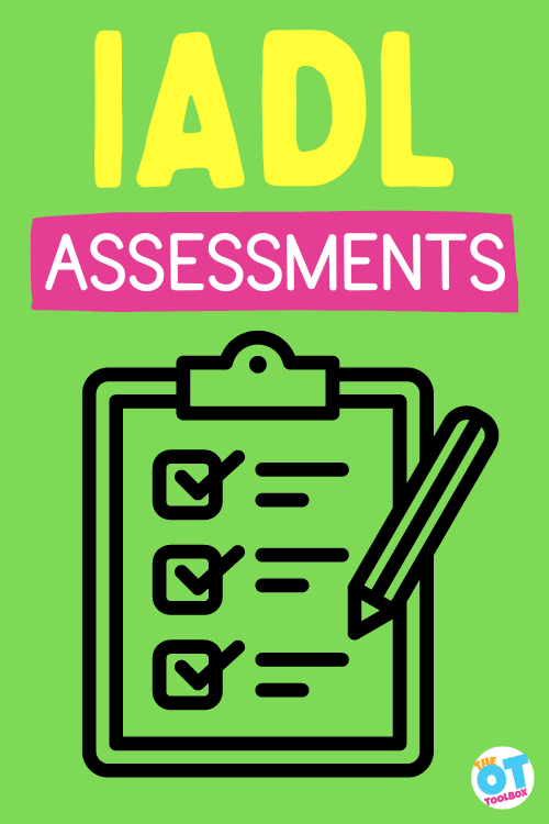IADL assessments