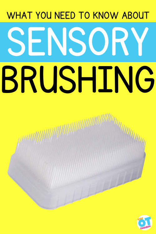 sensory brushing
