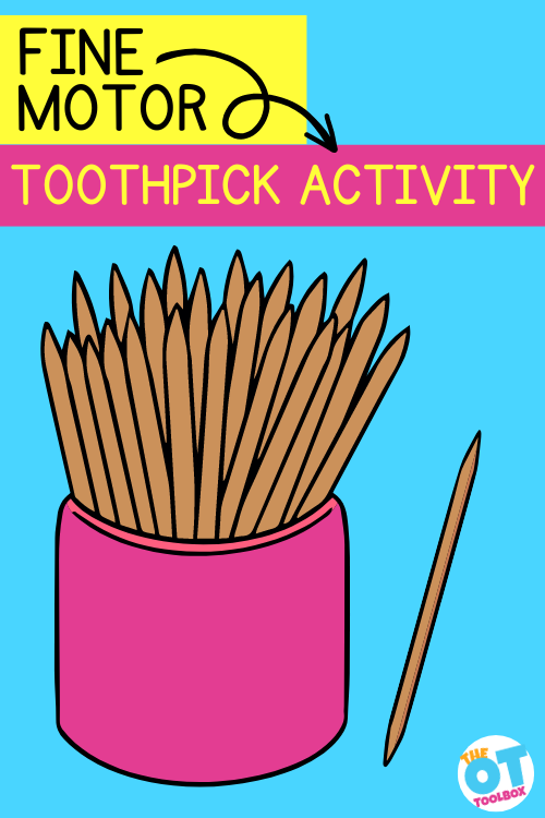 toothpick activity