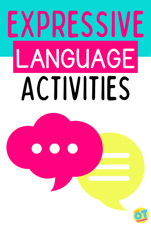 expressive language activities
