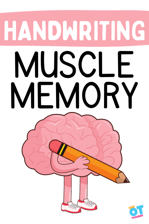 muscle memory in handwriting