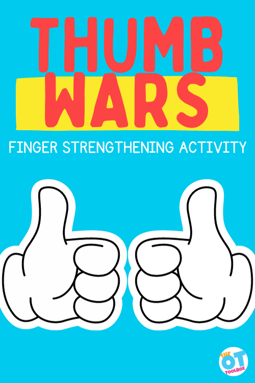 thumb war activity