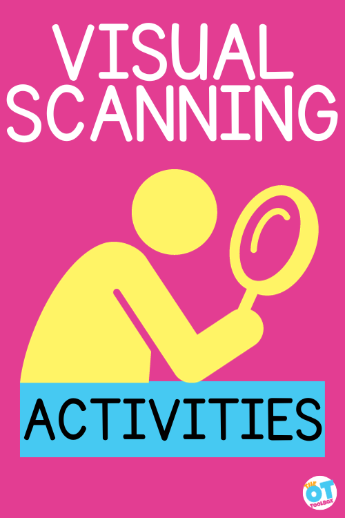 Visual scanning activities