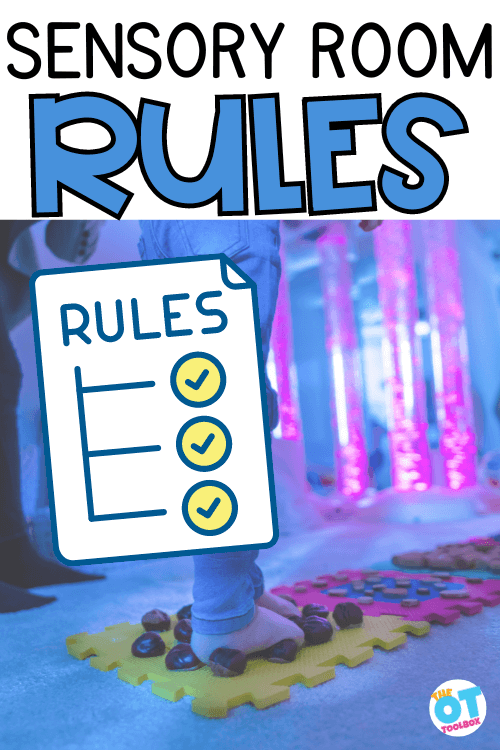 sensory room rules and protocols