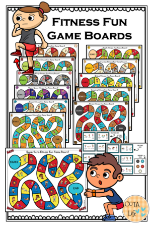 Fitness Fun Game Boards