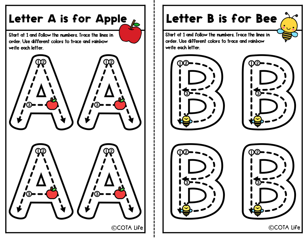 A-Z Letter Tracing Cards | Uppercase & Lowercase - Image 3