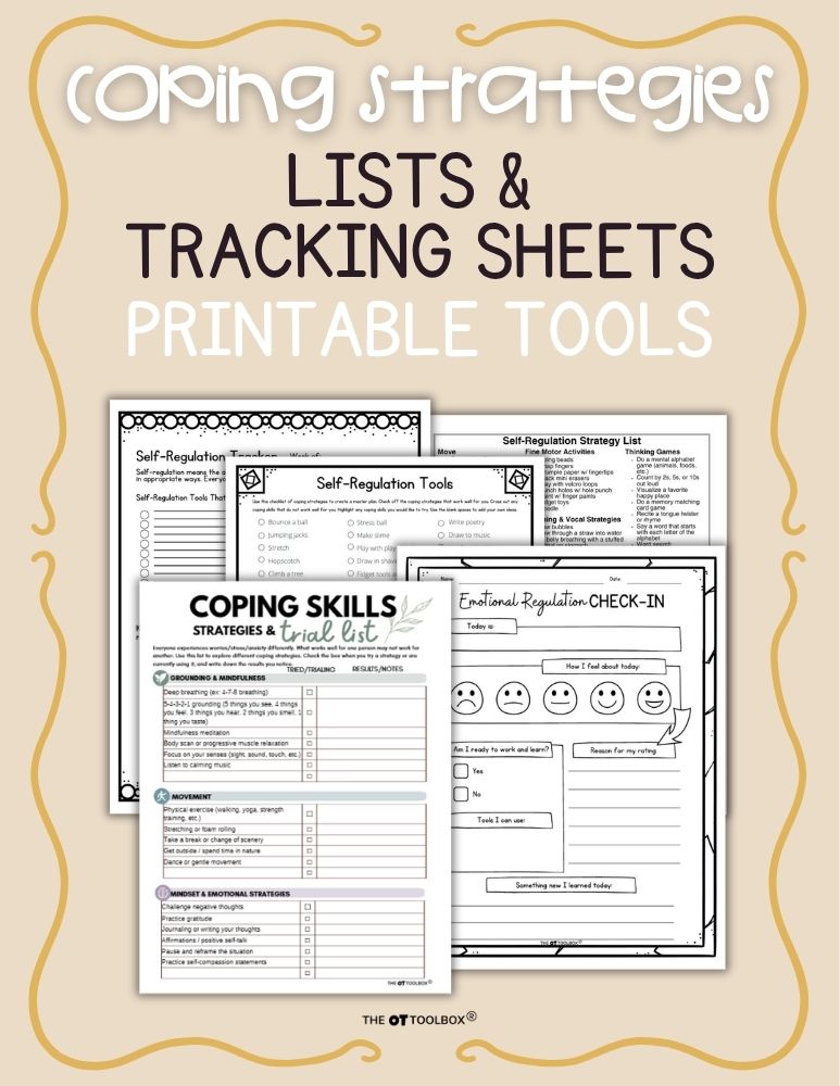 Coping Skills Toolbox | Strategies & Trial Tracker for Teens and Adults - Image 4