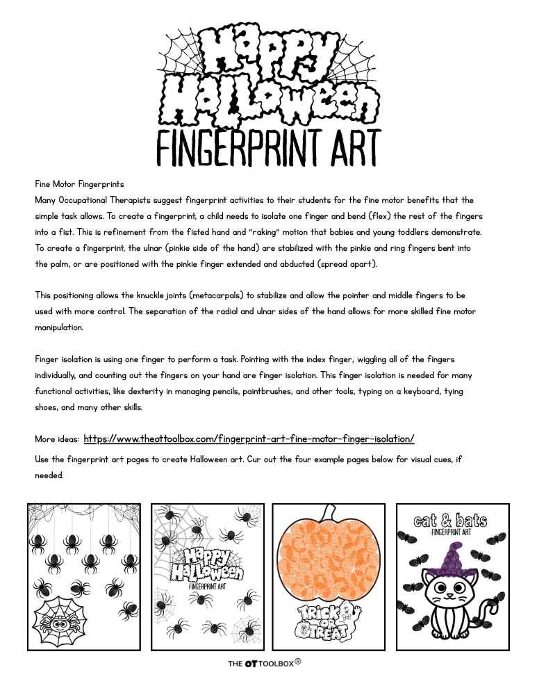 Halloween Occupational Therapy Activity Bundle - Image 6