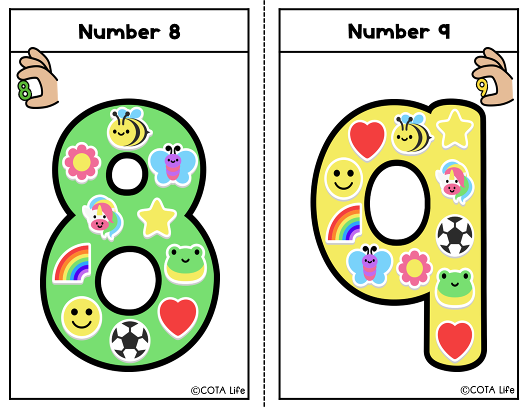Mini Eraser Letter, Number & Shape Cards - Image 4