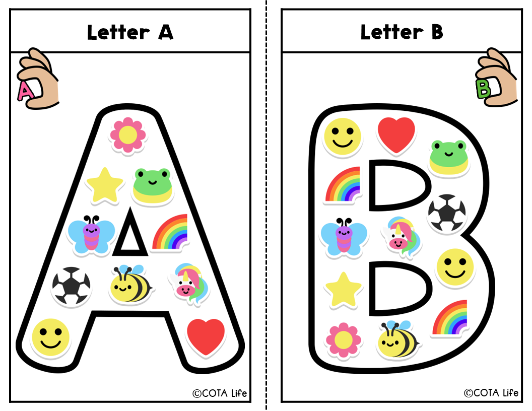 Mini Eraser Letter, Number & Shape Cards - Image 6