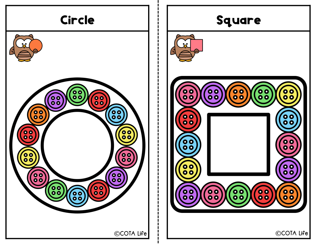 Button Letter, Number & Shape Cards - Image 5