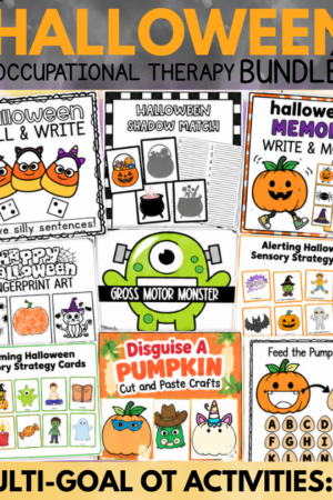 Halloween Occupational Therapy Activity Bundle