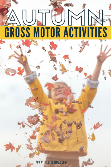 Actividades de motricidad gruesa en otoño