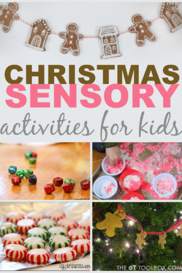 Actividades navideñas sensoriales