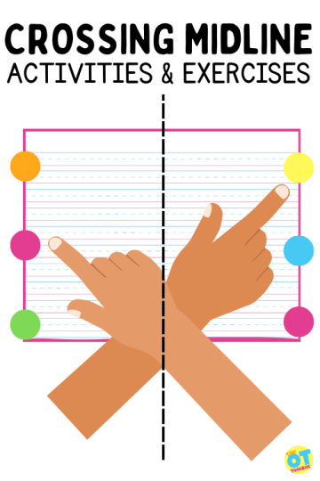 Crossing midline activities