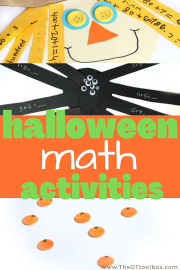 Actividades matemáticas de Halloween