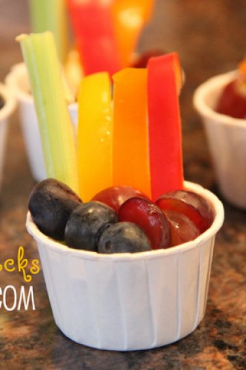 rainbow snacks