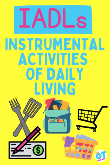 Instrumental activities of daily living