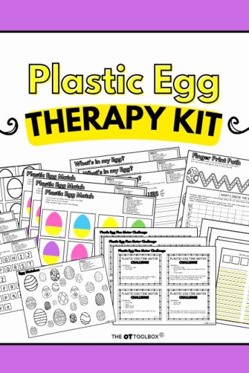 Plastic Egg Therapy Kit