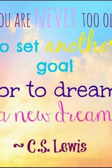 New years goals quote