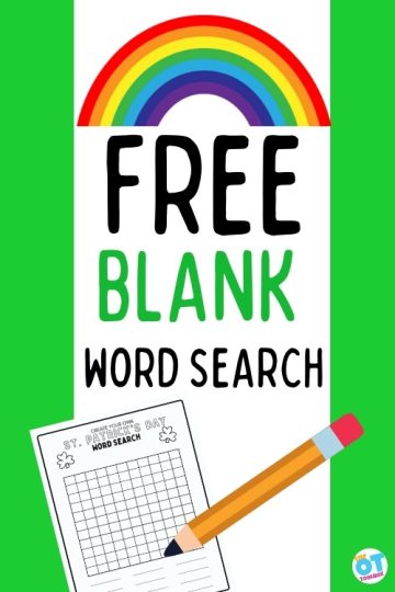 blank word search