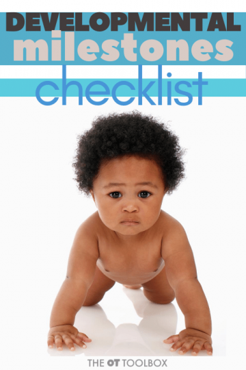 lista de control del desarrollo y de los hitos de los niños desde el nacimiento hasta los 2 años