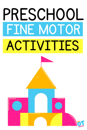 Fine motor activities for preschoolers